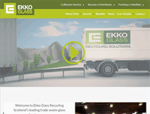 Tablet Screenshot of ekkoglass.com